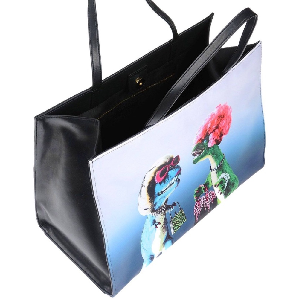 Moschino Cheap and chic Flinstone collection tote